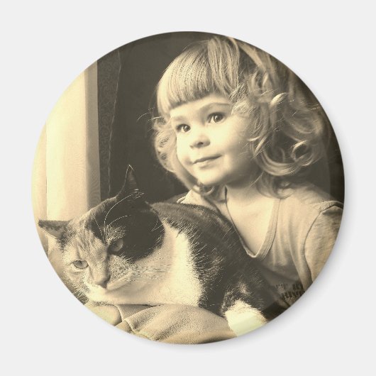 charmante meid magneet (Voorkant)