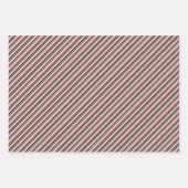 Charmante, met de hand getekende kerstmotieven. inpakpapier vel (Voorkant 2)