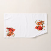 Charmante Noordelijke Kardinaal Bad Handdoek (Handdoek)