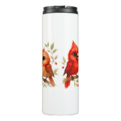 Charmante Noordelijke Kardinaal Thermosbeker (Achterkant)