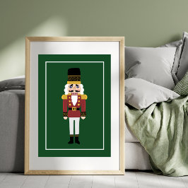 Charmante Notenkraker Holiday Art Print