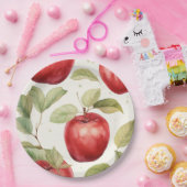 Charmante oogst appel bord (Feest)