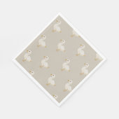 Charmante Paaseend Servet (Hoek)