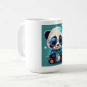 Charmante Panda Mok voor koffieliefhebbers (Voorkant links)