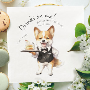 Charmante Pembroke Welsh Corgi Ober Servet