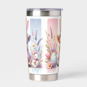 Charmante penseelstreek Paas Highland Koe 20oz Geïsoleerde Drinkbeker (Links)