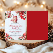 Charmante Pepermunt Christmas Cups Tea Party Feestdagenkaart