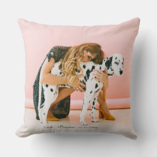 Charmante Pet Lover Custom Photo Kussen