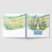 Charmante Peter Rabbit Baby shower Gastboek Jongen Gastenboek (Volledig)