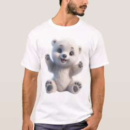 Charmante Polar Beer Vriend T-shirt