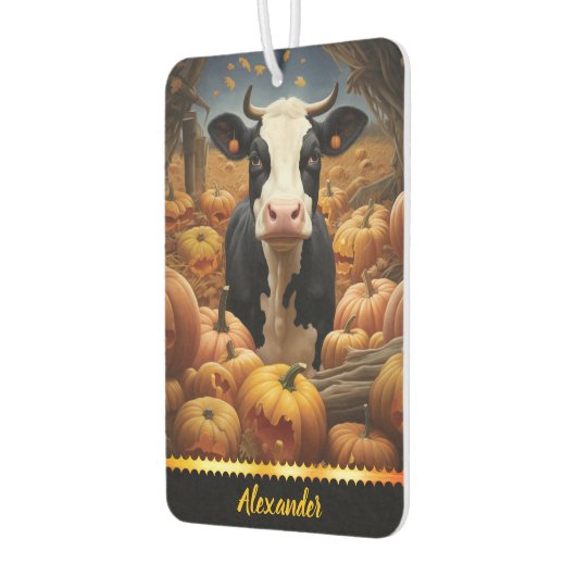 Charmante pompoen en bladluchtverfrisser luchtverfrisser (Links)