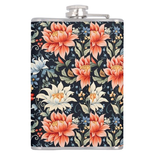 Charmante Ranya Floral Pattern-65293 Heupfles (Achterkant)