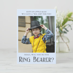 Charmante Ring Drager Voorstel Fotokaart Kaart