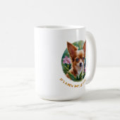 Charmante Rode Chihuahua Ochtend Mok (Voorkant rechts)