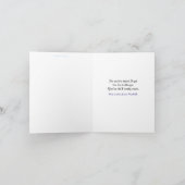 Charmante Romantische Vakantie Kaart met Uilen (Binnen)