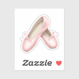 Charmante Roze Ballet Flats Emoji Sticker