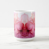 Charmante Roze Bloemen Mok voor koffie en thee (Center)