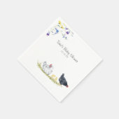 Charmante rustieke boerderij | Kippen & Bloemen Servet (Hoek)