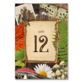 Charmante rustieke bos Natuur geïnspireerd foto Kaart (Voorkant)