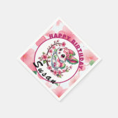 Charmante Sakura bloesems voor verjaardagsvieringe Servet (Hoek)