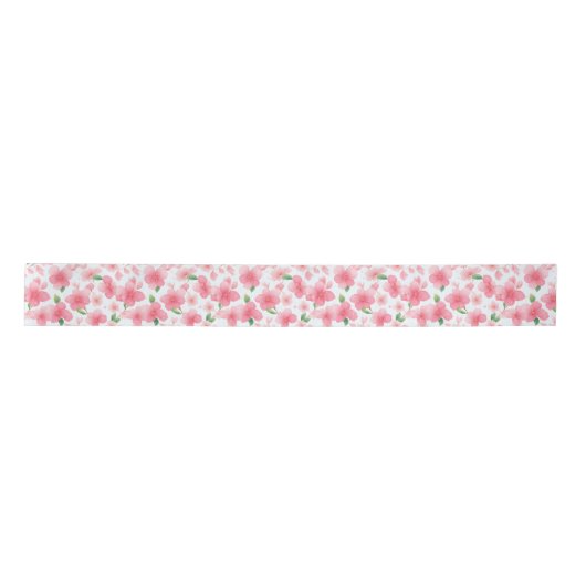 Charmante Sakura Blossom voor geschenken en ambach Satijnen Lint (Voorkant)