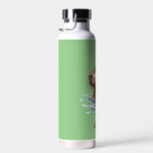 Charmante Schattigee Capybara met Oranje en Kinder Waterfles (Rechts)