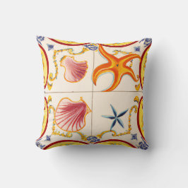 Charmante schelpen en zeesterren kussen