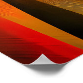 Charmante Schildpad – Kubistische Curmudgeon schom Poster (Hoek)