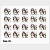 Charmante Shih Tzu Sticker (Vel)