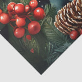 Charmante Snowy Mouse Kerstmis Decoupage Craft Pap Tissuepapier (Detail)