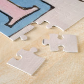 Charmante  sprookje illustratie: legpuzzel (Zijkant)