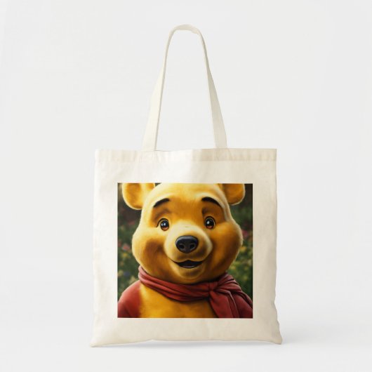Charmante teddybeer Canvas tas (Voorkant)