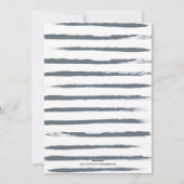 Charmante trendy Joy Grey vakantiefoto Feestdagenkaart (Achterkant)