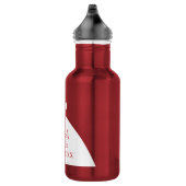 Charmante trouwjurk rood en wit waterfles  (Rechts)