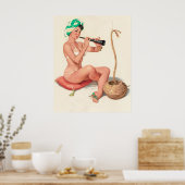 Charmante truc Magic Pin Up Poster (Keuken)