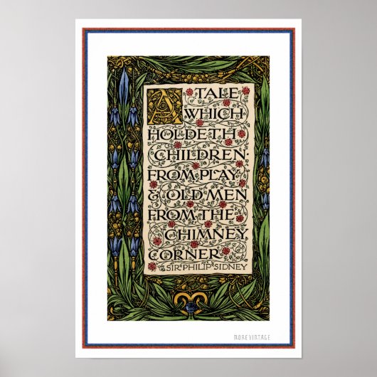 CHARMANTE UITSPRAAK OVER HET LEZEN VAN EEN GOED BO POSTER (Voorkant)
