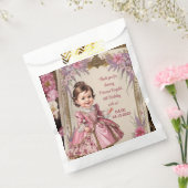 Charmante Victoriaans 6e verjaardag Bedankzakje (Gezegeld)