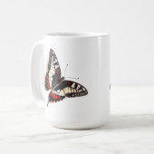 Charmante vlinder Mok (Voorkant links)