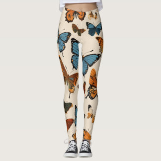 Charmante vlinderprint Leggings voor meisjes