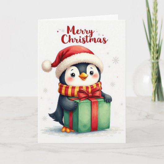 Charmante Vogel Cadeaubon Kaart (Voorkant)