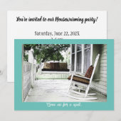 Charmante voordeur  Housewarming Kaart (Voorkant / Achterkant)