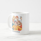 Charmante vriendschaps Mok (Voorkant links)