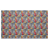 Charmante vrouw bakken stof - Custom (Fat Quarter)