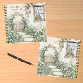 Charmante Waterverf Cottage Garden Notes Notitiebo Notitieboek