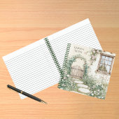 Charmante Waterverf Cottage Garden Notes Notitiebo Notitieboek