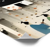 Charmante Waterverf Huis Print – Gezellige Home Ar (Hoek)