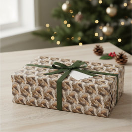 Charmante Woodland Eekhoorn Gift Wrap Inpakpapier Vel