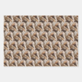 Charmante Woodland Eekhoorn Gift Wrap Inpakpapier Vel (Voorkant 2)