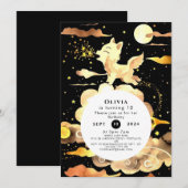 Charmante Woodland Wolf verjaardag Kaart (Voorkant / Achterkant)