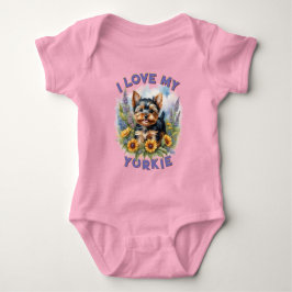 Charmante Yorkie Meadow - Baby Delight Romper
